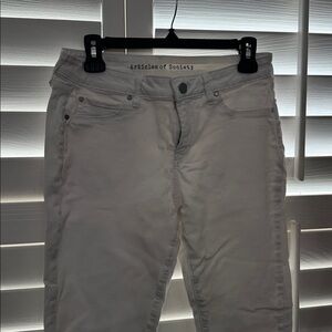 Article of society white jeans - worn once